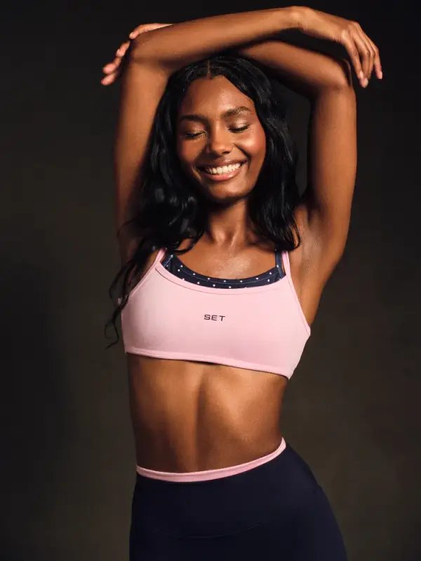 FORMCLOUD® CLOUD POLKA DOT TRAINING BRA - CONFETTI
