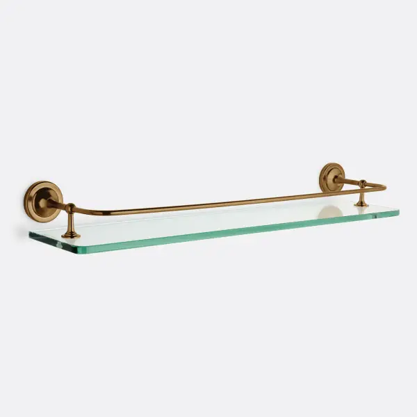 Glass Shelf with Gallery Rail