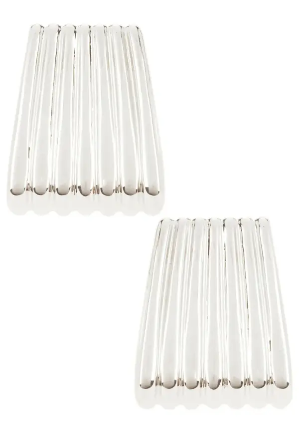 Ribbed Earrings