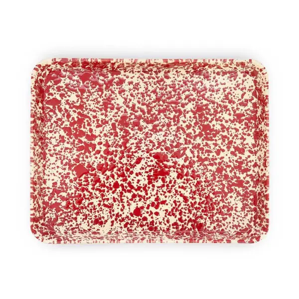 Splatter Large Rectangle/Jelly Roll Tray