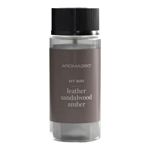 My Way Leather Sandalwood Amber Diffuser Oil