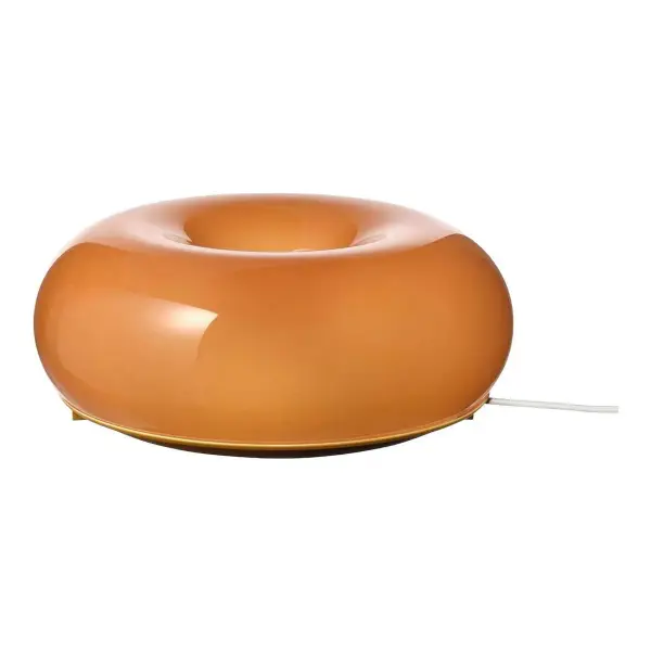 VARMBLIXT LED Table/Wall Lamp, Glass/Round, 30cm