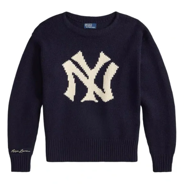 Polo Ralph Lauren Yankees Wool-Blend Crewneck Sweater | Saks Fifth Avenue