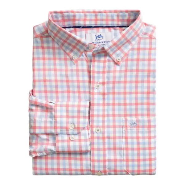 Albemarle Gingham Brrr Intercoastal Sport Shirt