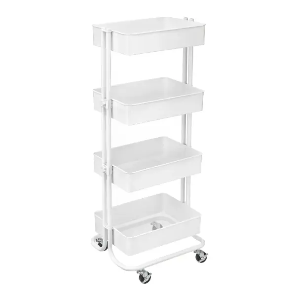 4-Tier Rolling Cart