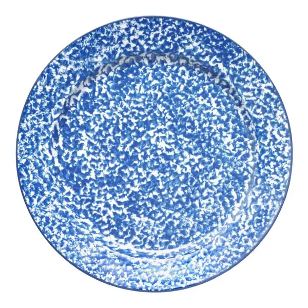 Spongeware Dinner Plate, Set of 2
