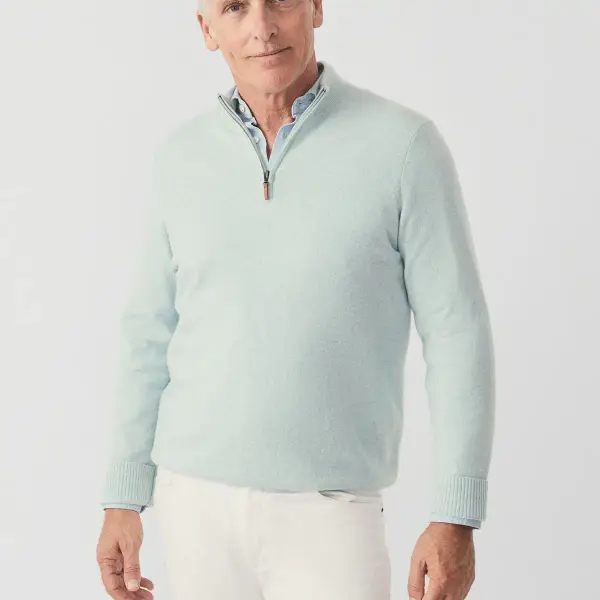 Henry Cashmere 1 4 Zip