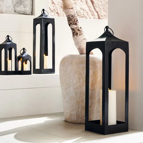 Caleb Handcrafted Metal Outdoor Lantern