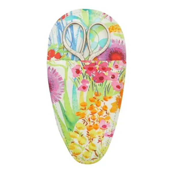 Tresco Print Sewing Scissors In Pouch