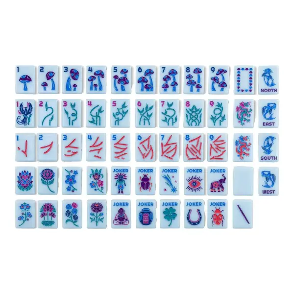 The Lucky Line: Mahjong Tiles