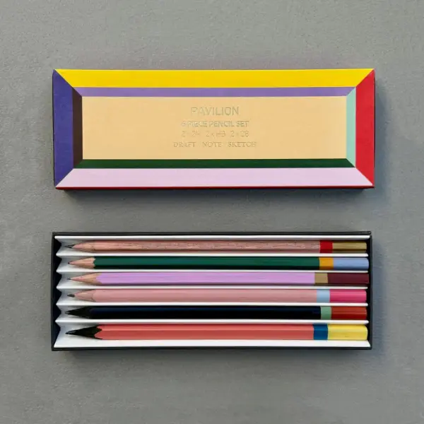 British Colour Block Pencil Set