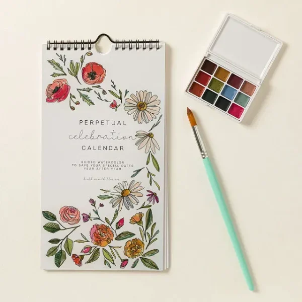 DIY Birth Month Flower Perpetual Calendar
