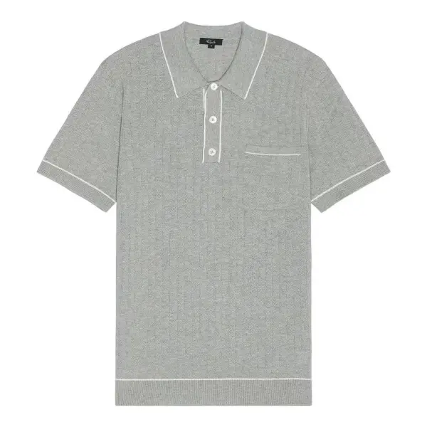 Hardy Ribbed Polo Shirt