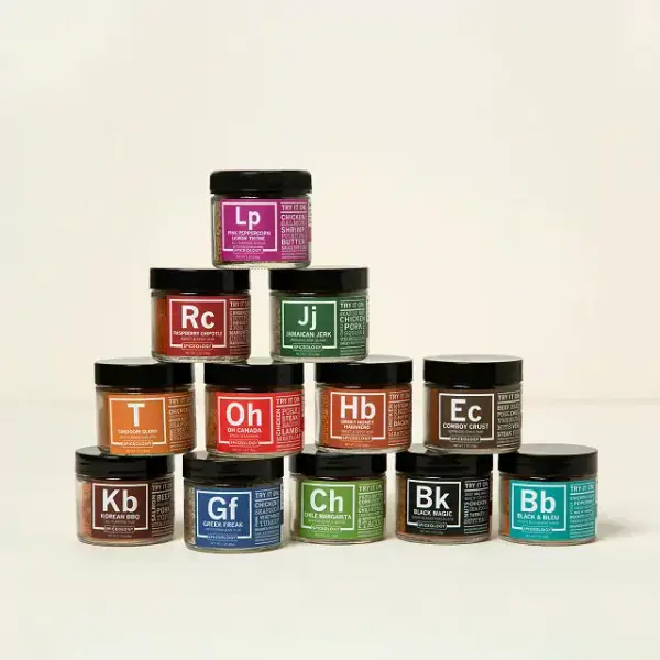 Periodic Table of Flavor Rub Set