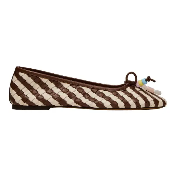 Divy Leather Flat