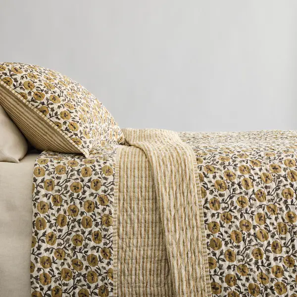 Laney Floral Quilt and Shams