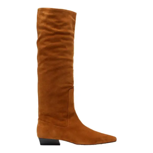 Wally Suede Flat Boots