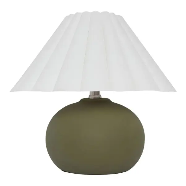Luis Table Lamp-Pleated
