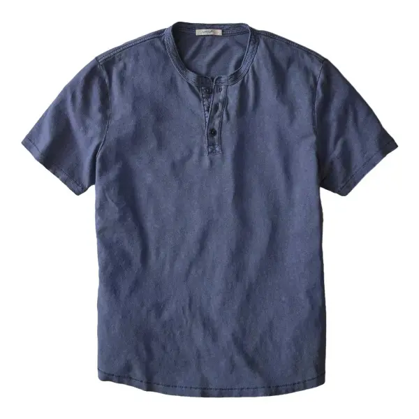 Hemp Cotton Henley Top