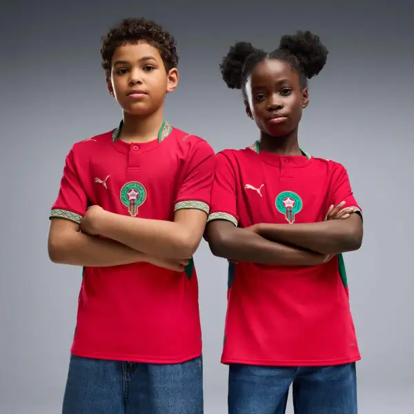 Morocco Home Big Kids' Soccer Jersey