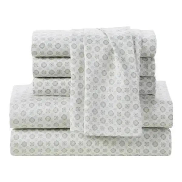 300 Thread Count 6-piece 100% Turkish Organic Cotton Sheet Set