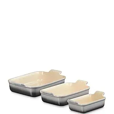 Heritage 3-Piece Rectangular Baking Dish Set