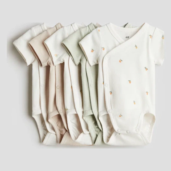 5-pack Cotton Bodysuits
