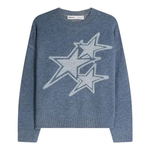 Jersey Print Sweatshirt