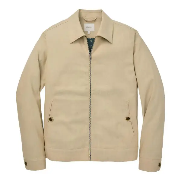 Aviator Linen Cotton Bomber
