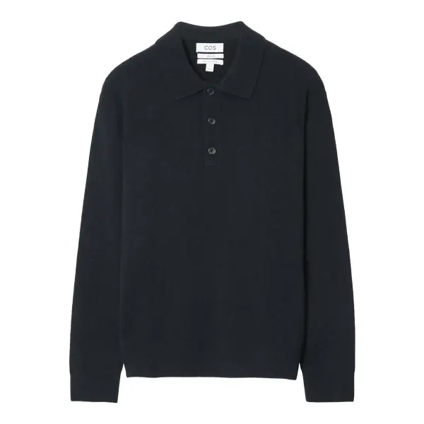 Seamless Cashmere Polo Shirt