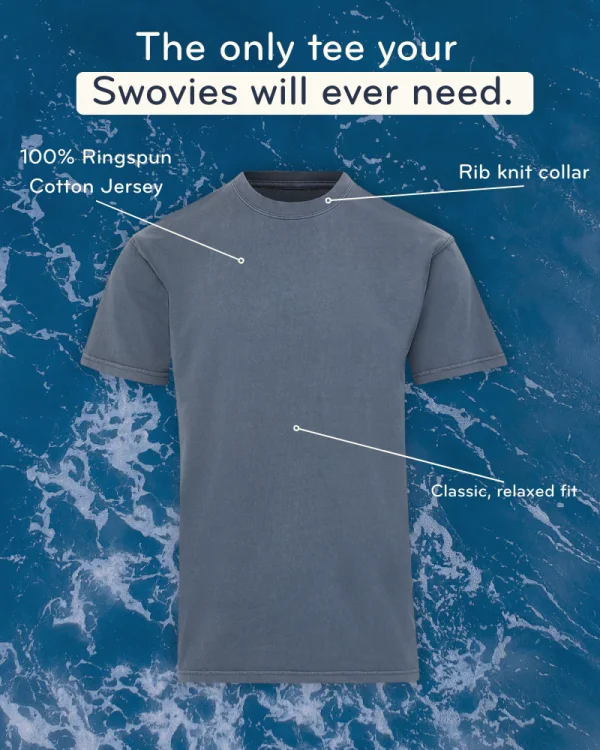 The Sidekick Tee - Salt Navy