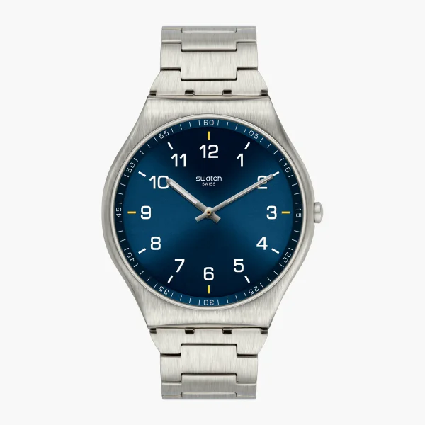 SWATCH SKIN SUIT BLUE - Quartz - Grey - SKIN IRONY 42