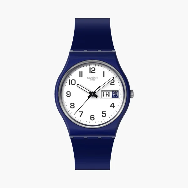 SWATCH CALM WATERS - Quartz - Blue - GENT