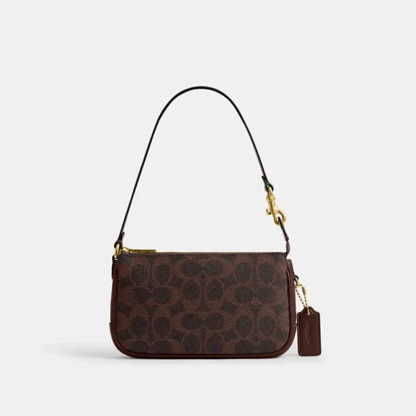 Coach Plaza Bag 18 In Signature Canvas - Women's - Brass/maple