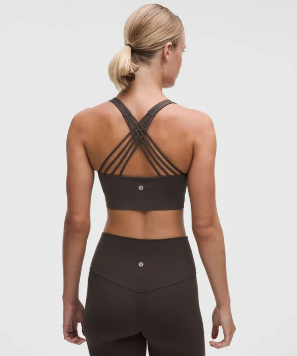 FlexyFlex Strappy Longline Yoga Bra