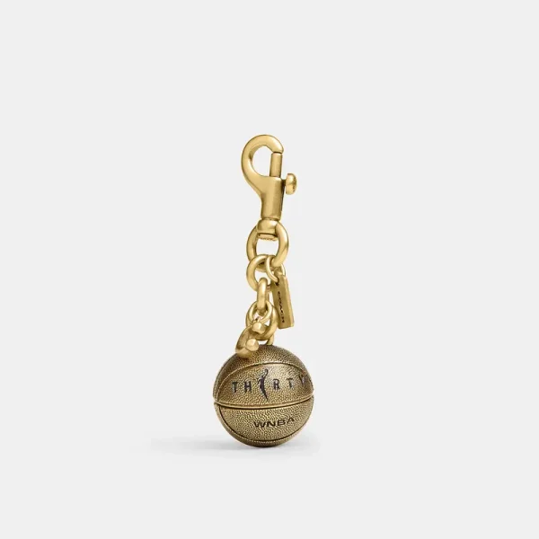 Coach | WNBA Basketball Bag Charm - Women's - Brass/brass