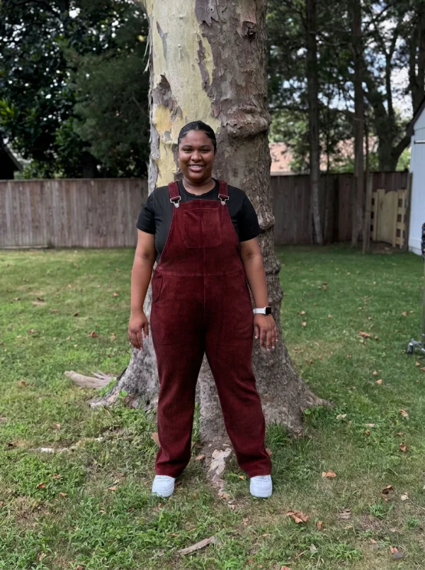 Corduroy Swoveralls - Bordeaux