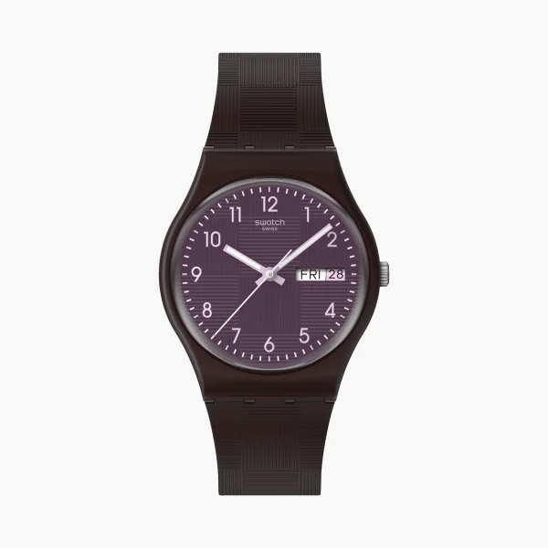 SWATCH WEAVING WONDERS - Quartz - Brown - GENT BIOSOURCED