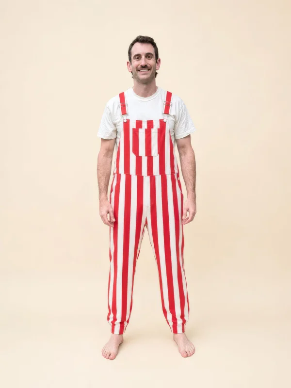 Swoveralls - Stripes Red/White