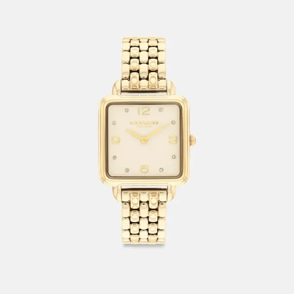 Coach Cass Watch, 28MM - Women's - Gold