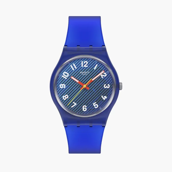SWATCH WAVELENGTHS OF WATER - Quartz - Blue - GENT BIOSOURCED