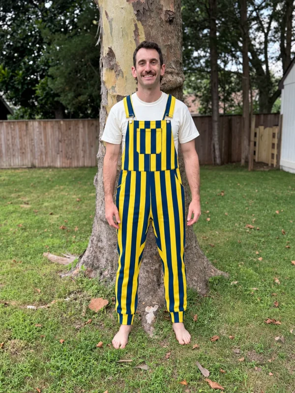 Swoveralls - Stripes Navy/Gold