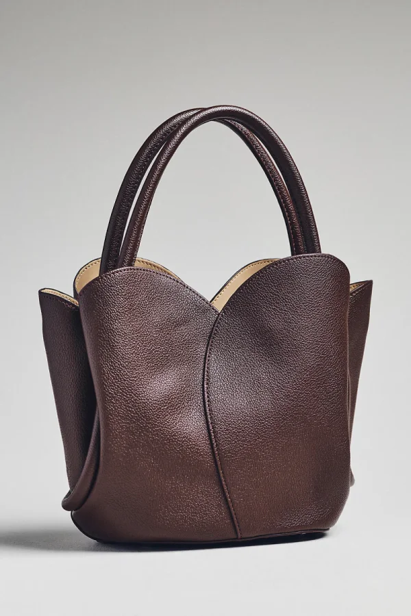 Melie Bianco Tulip Top-Handle Crossbody Tote